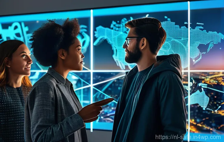 소프트웨어 공급망 보안에서의 협력 모델 구축 - **Shared Responsibility in Digital Security**
A diverse group of professionals, including casual...